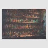 De Wizards Apothecary | Digitale kunst Tissuepapier (Voorkant)