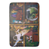 De Wizards Fantasy Library Badmat (Voorkant Verticaal)