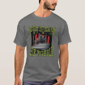De Wobbly kan de zombie rock niet stoppen T-shirt (Voorkant)
