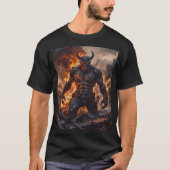 De woede van de Hellfire Titan T-shirt (Voorkant)