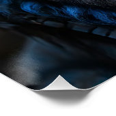 De woedende leeuw perfect poster (Hoek)