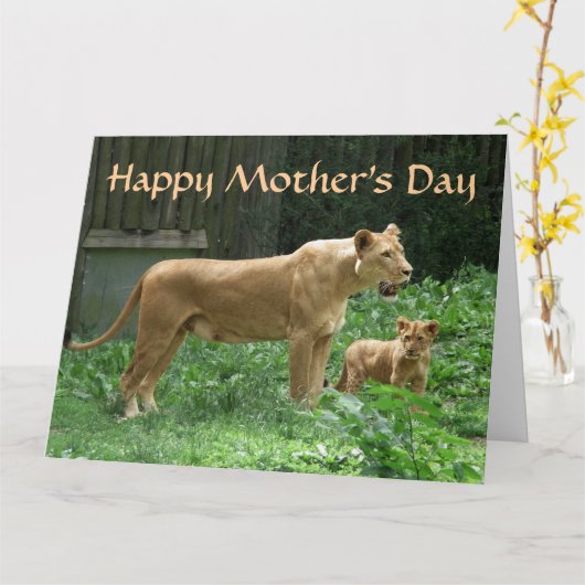 De woeste GROTE Kaart van het Moederdag van de (Gele Bloem)