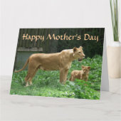 De woeste GROTE Kaart van het Moederdag van de (Voorkant)