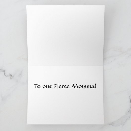 De woeste GROTE Kaart van het Moederdag van de (Binnen)