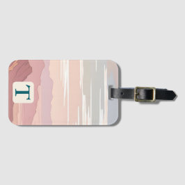 De woestijn bagagelabel