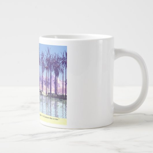 De woestijn grote koffiekop (Rechts)