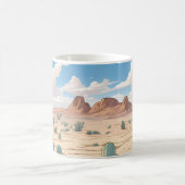 De woestijn koffiemok (Center)