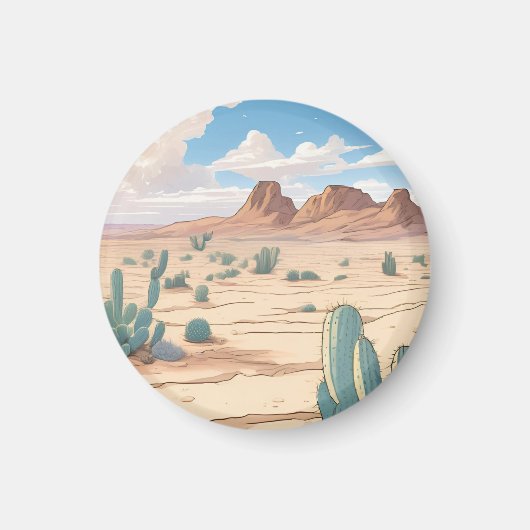 De woestijn magneet (Voorkant)