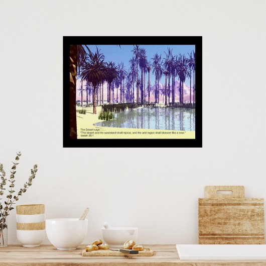 De woestijn poster (Keuken)