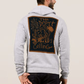 De woestijn roept hoodie (Achterkant)