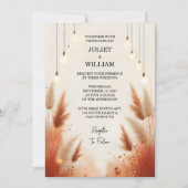 De woestijn rustieke Boho herfst Ombre bruine brui Kaart (Voorkant)