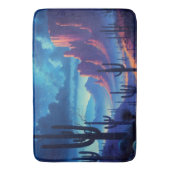 De woestijn 's nachts zuidwestelijk badmat (Voorkant Verticaal)