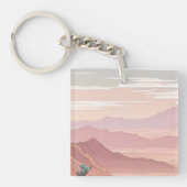 De woestijn sleutelhanger (Voorkant)