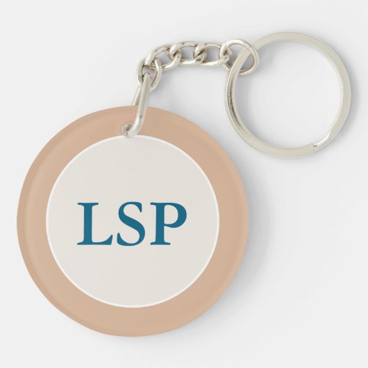 De woestijn sleutelhanger (Achterkant)