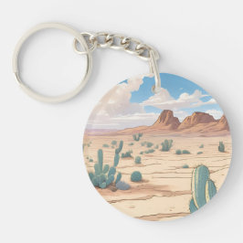 De woestijn sleutelhanger