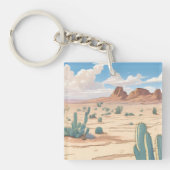 De woestijn sleutelhanger (Voorkant)