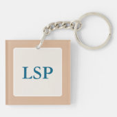 De woestijn sleutelhanger (Achterkant)