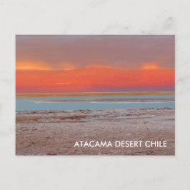 De Woestijn van Atacama, het Briefkaart van Chili