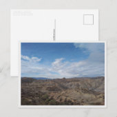 De woestijn van Tabernas (Spanje) Briefkaart (Voorkant / Achterkant)