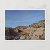 De woestijn van Tabernas (Spanje) Briefkaart (Voorkant)