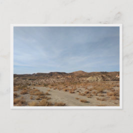 De woestijn van Tabernas (Spanje) Briefkaart