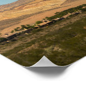 De woestijn van Zuid-Nevada Poster (Hoek)