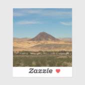 De woestijn van Zuid-Nevada Sticker (Vel)