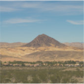 De woestijn van Zuid-Nevada Sticker (Voorkant)