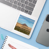 De woestijn van Zuid-Nevada Sticker (Laptop met iPhone)