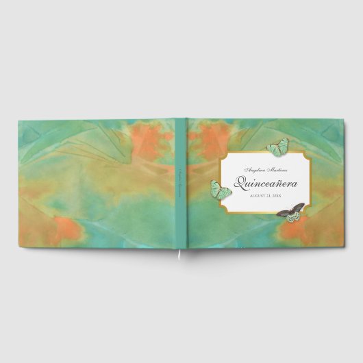 De woestijn zuidwesten kleuren vlinders quinceaner gastenboek (Volledig)