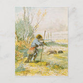 De Wolf als Shepherd Briefkaart (Voorkant)
