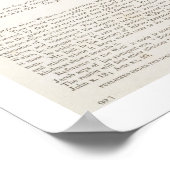 De Wolf (Canis lupus) is een educatieve illustrati Poster (Hoek)