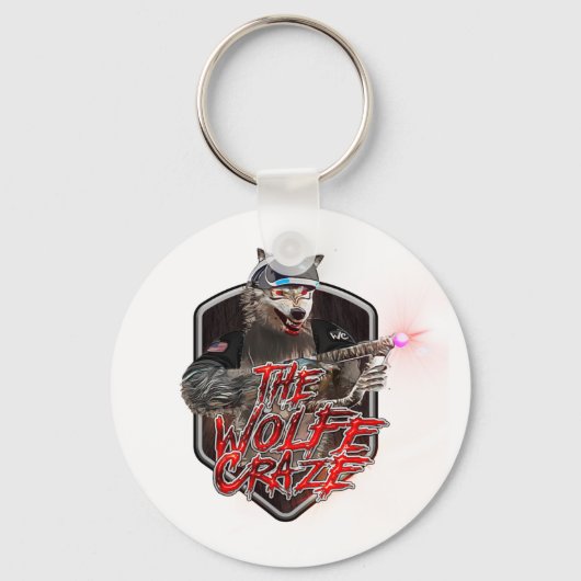 De Wolf Craze Sleutelhanger (Voorkant)