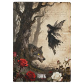 De Wolf en de Fee Klembord (Achterkant)