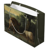 De wolf en het lam (door Jean-Baptiste Oudry) Groot Cadeauzakje (Achterkant Gekanteld)