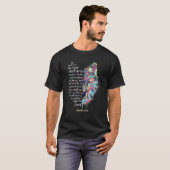 De wolf en het lam zullen samen grazen t-shirt (Voorkant volledig)