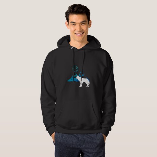 De wolf hoodie (Voorkant volledig)