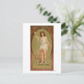 De Wolf Hopper in het Poster van het gelukkige the Briefkaart (Staand voorkant)