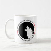 De wolf is altijd de boosdoener koffiemok (Links)