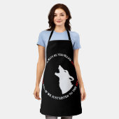 De wolf is altijd de boosdoener schort (Gedragen)