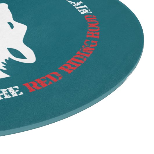 De wolf is altijd de boosdoener snijplank (Hoek)