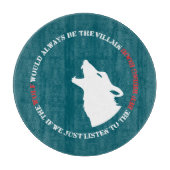 De wolf is altijd de boosdoener snijplank (Voorkant)