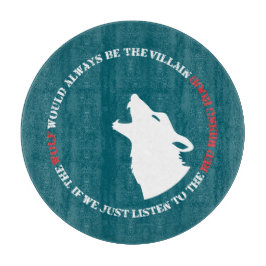 De wolf is altijd de boosdoener snijplank