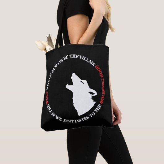 De wolf is altijd de boosdoener tote bag (Dichtbij)