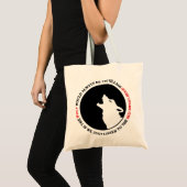 De wolf is altijd de boosdoener tote bag (Voorkant (product))