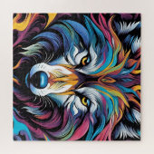 De wolf legpuzzel (Horizontaal)