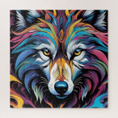 De wolf legpuzzel (Verticaal)