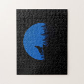 De wolf naar de maan legpuzzel (Verticaal)