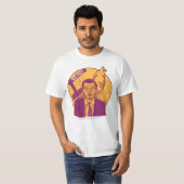 "De Wolf of Wall Street art" T-shirt (Voorkant volledig)
