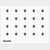 De Wolf Ronde Sticker (Vel)